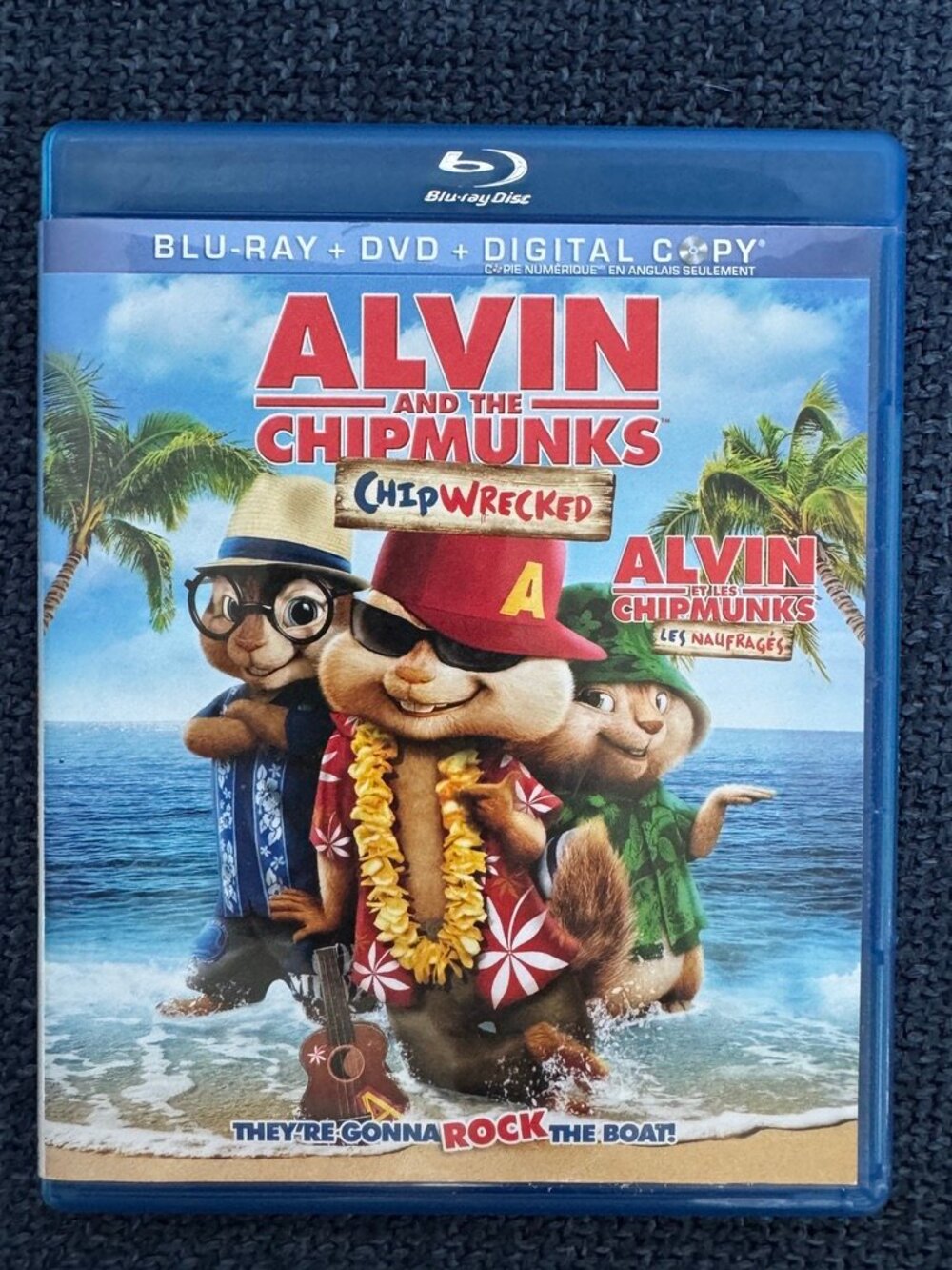 ALVIN AND THE CHIPMUNKS CHIPWRECKED DVD version française Les naufragés